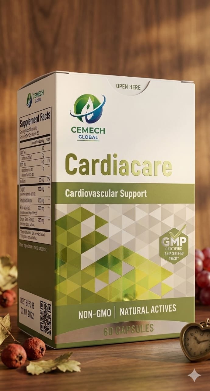 Cemech Cardiacare Capsules Hover